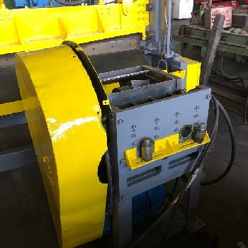 Rowescrap chopper, 1" x .250,(2) sets of entry driven pinch rolls,AC motor driven