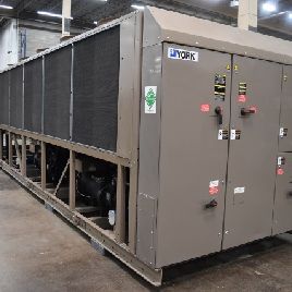 330 Ton,York#YCAS, air cooled chiller, R-22 refrig., 460 V., s/n #RFPM011779, 2005