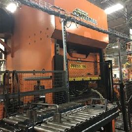 150 Ton,Greenerd#HCTG150, 10" str, 19 DL, 60 x 36 bed, in plant, S38626