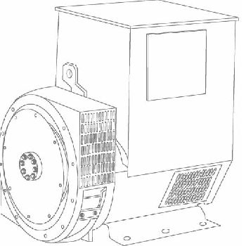 75 KW, 1800 RPM,StamfordNewage #UCDI224F1L, generator end