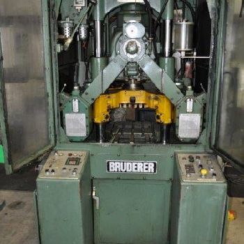 20 Ton,Bruderer#BSTA20, high speed automatic press, 21.5" x 15.75 bed, 5/16 to 1.5 stroke, #28757