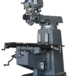 Sharp#TMV, vertical knee mill,10" x 50 table,3 HP,R-8,one shot lube,manual draw bar,new