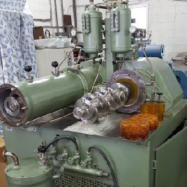 Netzsch#LME20T, horizontal media mill,twin 20 liter chambers,XP,Stainless Steel