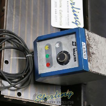 18" x 32Walker#MSBS, Magnetic Chuck Set, #A4808