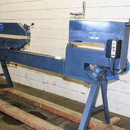 May Tool#MTC-72X, circle shear, 10 ga. x 72" diameter, 350 RPM, 3 HP, s/n #1486, 1999, #155508