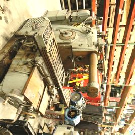 Kearney &amp; Trecker#315TF-16, horizontal mill, 68" x 15-3/4 table,1500 RPM,#50 taper