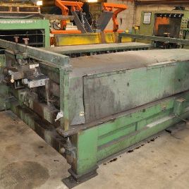 14 Stand,LockformerDuplex, 1.25" shaft, 4 roll space, 24 ga. capacity, s/n #1401834