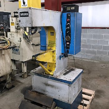 6 Ton,Haeger#HP6-C, insertion press,lower horn,electrical controls,factory base