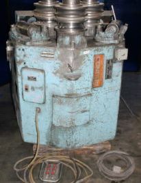 3.5" x 3.5 x 3/8Roundo#R-4, 11 bending rolls, hyd angle, 9 HP, horz./vertical operation, pendant control, #8578JVHP
