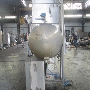 Walker, Nutsche Filter,316L/Hastelloy C22,.26 Sq Meter,77" L x 42 H x 35 D,dual sided,(4) glove ports per side,#3109-12