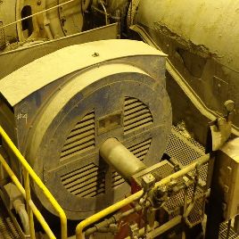 1500 HP 240 RPMIdealElectric,170 amps,4000 V.,3 ph,60 Hz,% P.F. 1