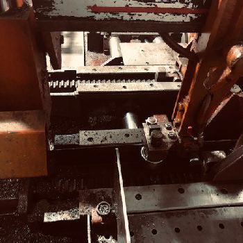 15"Cosen#AH-320A, auto horizontal bandsaw,12.5 round,15 rect,5HP,excellent,2008