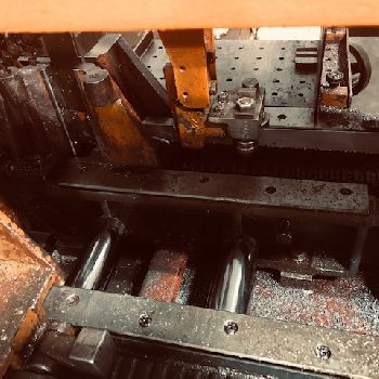 15"Cosen#AH-320A, auto horizontal bandsaw,12.5 round,15 rect,5HP,excellent,2008