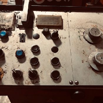 15"Cosen#AH-320A, auto horizontal bandsaw,12.5 round,15 rect,5HP,excellent,2008