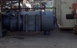 1000-1100 cfmTorit#TD573, 510 sq.ft., C/S, pulse jet, on legs with blower, serial no. IG591422-001, #3104-1