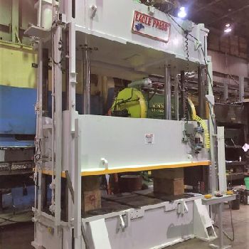 200 Ton,Eagle#PH2-200-118-48, 4-post,48" str,60 DL,117 x 48,AB SLC 5/04 PLC,rebuilt hydraulic