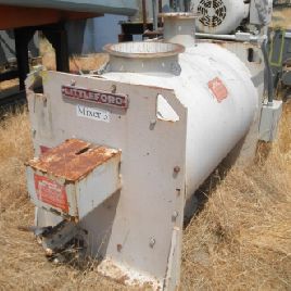 Littleford#FKM-600D, porcelain mixer, C/S exterior, 25 HP, 22 cu.ft., 24" x 48