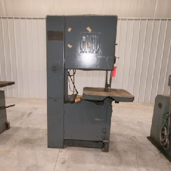 24" x 12-5/8Grobvertical band saw, 28 x 24 table,172 x1 blade,50-2030 RPM