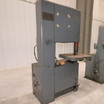 24" x 12-5/8Grobvertical band saw, 28 x 24 table,172 x1 blade,50-2030 RPM
