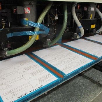 Dynamotion/ ATI #421M, 4-Spindle high speed CNC router/circuit board drill