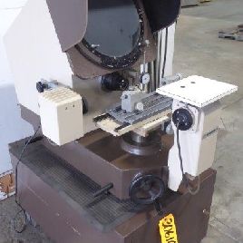 14 "Mitutoyo # PH-350H, table 5.9 x 15.7., Horiz., Modèle de table avec pied, éclairage de surface, 1990, # 30610