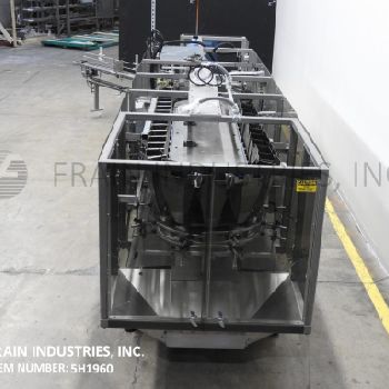 Clybourn#SPECTRUM, automatic, continuous motion, vertical, Nordson hot melt glue cartoner