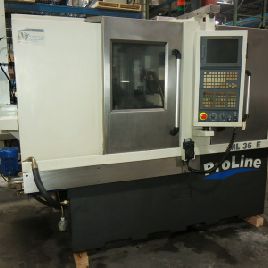 Maier#ML36E, CNC Swiss automatic lathe,12-Axis,Y-Axis,2x8 Turret,Fanuc 160iTB,2006