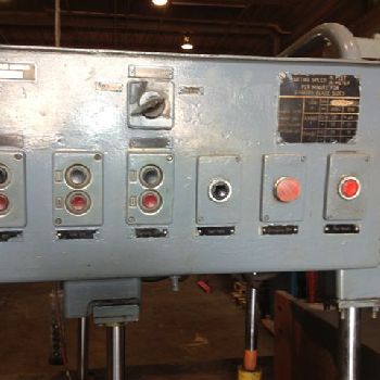 38"Trennjaeger#PMC10, circular cold saw, roller tables, tag #14895