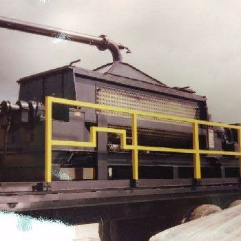 Komline SandersonNara #NPD-6W, 150 psi steam heated CS paddle dryer,2-rotor, continuous processor, refurbished, #1271568 (2 available)