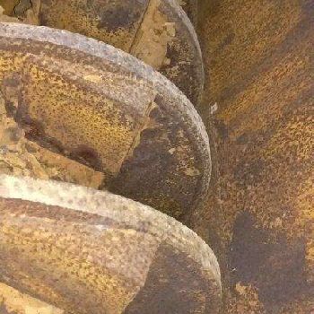 Komline SandersonNara #NPD-6W, 150 psi steam heated CS paddle dryer,2-rotor, continuous processor, refurbished, #1271568 (2 available)