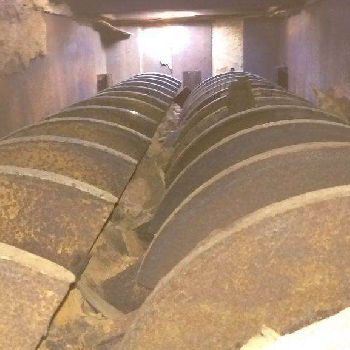 Komline SandersonNara #NPD-6W, 150 psi steam heated CS paddle dryer,2-rotor, continuous processor, refurbished, #1271568 (2 available)