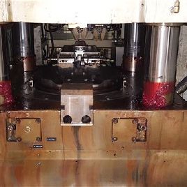 900 toneladas, Schmid # T630, prensa de conformado en frío, carrera de 94 ", bajo potencia, buen estado, 2002, # 6615