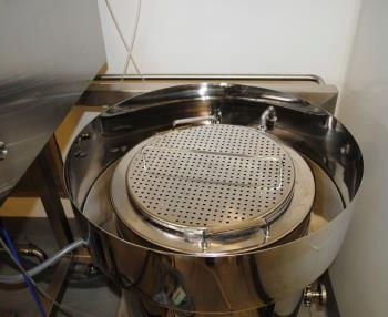 Schubert #MD, Stainless Steel stopper wash basin on Stainless Steel cart w/controls, 480 V., 2002, #45344