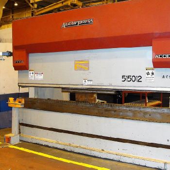 150 Ton,Accurpress, 12â€™ OA,130" BH,ETS 3000 6-Axis CNC,Wila hydraulic clamping,â€™02,#29109