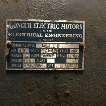 1000 Ton,Cleveland#10K, knuckle joint press,6" stroke,30 SH,A/C &amp; brake,1942,#10645