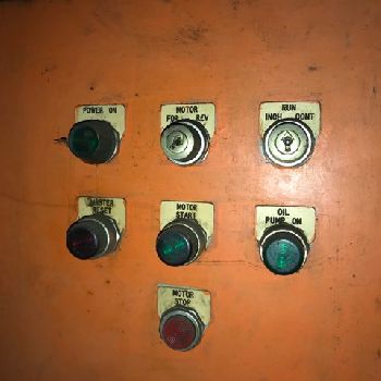 1000 Ton,Cleveland#10K, knuckle joint press,6" stroke,30 SH,A/C &amp; brake,1942,#10645