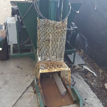 Can Densifier, Taylor #RD16, used aluminum can densifier, electric, magnetic separator, 220 V., 1 phase, shear bar, 32" stroke