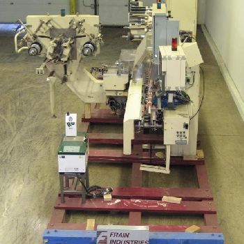 Sapal#SC-3-1, automatic horizontal, fold and overwrap wrapper, 120-300 ppm (2 available)