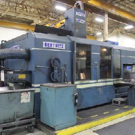 62"Berthiez#TVM125, F15T,75 swing,43.3 u/rail,31.5 vertical tvl,20 ATC,62 face plate