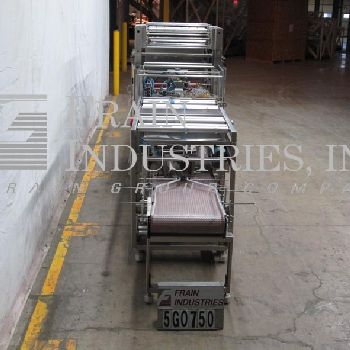 Poly Pack#CMB24DLP, continuous motion, Stainless Steel, shrink bundling with tunnel system &amp; product laner, 20-80 wpm