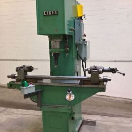 25 Ton,Eitel#RP-25, 6" str,34 DLO,11 x 55 table,rolling fixture w/centers,’89,#47098