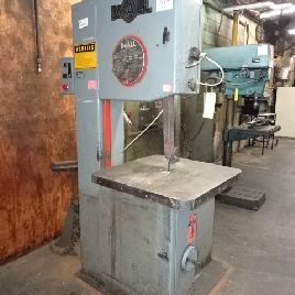 20"DoAll#2013-V, 24 x 24 table, 1 width blade, 50-5200 FPM, 3 HP, 1989, #67531
