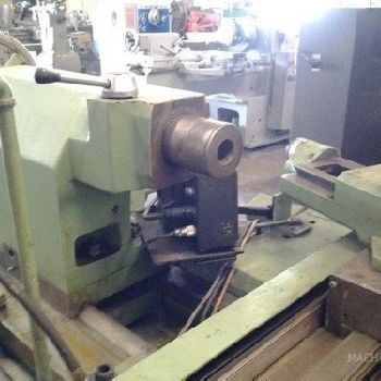 34" x 100BroadbentStanley #3380, 30 4-jaw chuck,16.25 spindle bore,30 HP,350 RPM,#5MT,2-Axis DRO,1980,#L410628