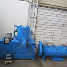 600 literLittleford#W600/M1200, hi intensity mixer/cooler combo,125 HP,#8355