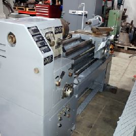 16 "x 40 Victor # 1640, torno del motor, 11-1 / 16 SOCS, 4 mordazas 12 mandril, in / mm, # 4MT, 1988