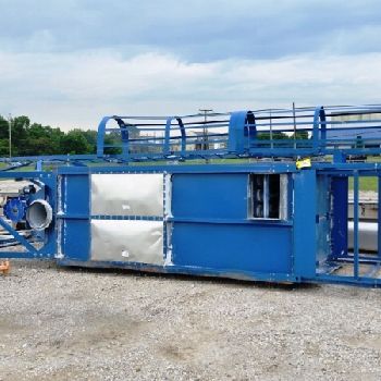 3400-6900 cfmToritDonaldson #54MBT10, modular baghouse, 866 sq.ft., (54) bags, used, #13462