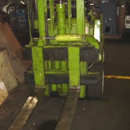 8000 lb. Clark #C80, Forklift,side shift,LP,hard tire,auto transmission,power steering