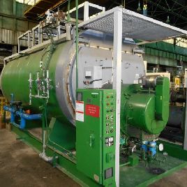 350 HPJohnston#PFTA350-4H2005, 200 psi steam, 1750 surf, 14000 pph, #6 fuel oil fired, NB #7611, 1986, #44261