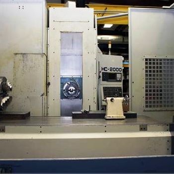 Dah Lih#HC2000, 78.7" X,39.4 Y,39.4 Z,4500 RPM,120 ATC, 4-Axis,F 0iM,90 x 38 table,2012