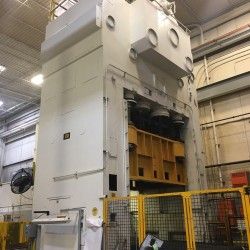 600 Ton,Clearing#D2-600-350-120-84, SSDC press,120" x 84 bed